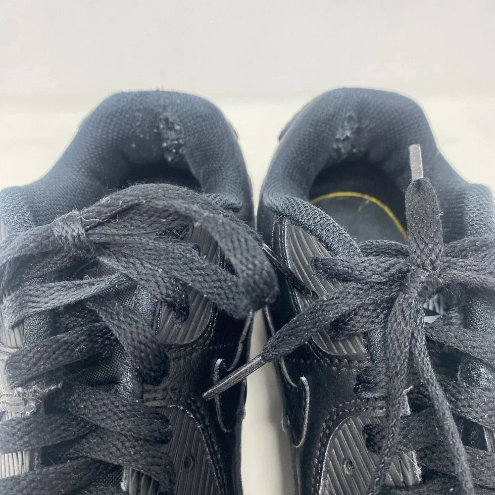 Nike Air Max 90 Triple Black Sneakers CD6864-001‎ Youth Size 6.5Y